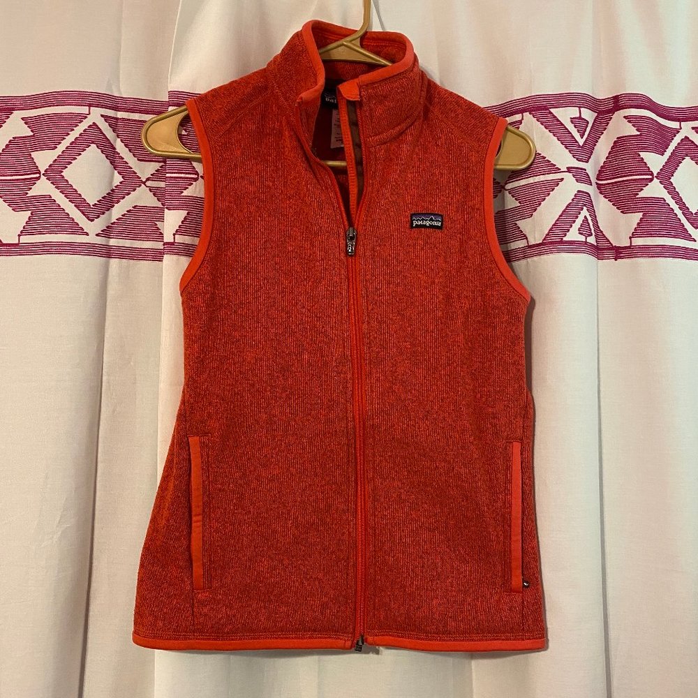 Orange Patagonia Vest